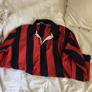 Vintage retro rugby polo